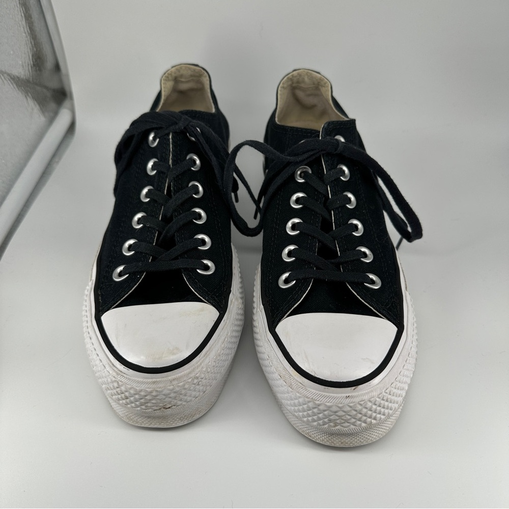 Converse Black and White Canvas Sneakers